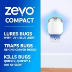 Zevo Compact Flying Insect Trap Official Refill Cartridges - Fits White