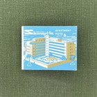 Rare Vintage Matchbook Shangri-la Apartment Hotel Sant Monica Matches Unstruck