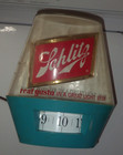 Vintage 1960s Schlitz Beer Sign Clock   Color Wheel  Selling As Is Not Working