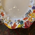Rare Pioneer Woman Timeless Floral Pattern Platter 21  X 17    Scalloped Edge
