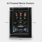 Goodfellas Movie Poster The Cast Signed 16 X 12 Inch Framed Gift Printed Auto   