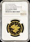 2012 Gold Canada  50 Maple Leaf 750 Mintage 1 Oz Coin Ngc Pf 67 Ultra Cameo