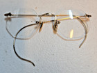 Vintage 10-12k Gold Filled Wire Rimmed Glasses W  Dr  Guy Allen Case