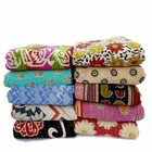 Kantha Quilt Indian Vintage Reversible Throw Handmade Blanket Wholesale Lot 5 Pc