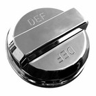 United Pacific 21265 Peterbilt Semi Truck Def Abs Plastic Chrome Fuel Cap Cover 