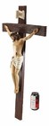Ebros Large 30  Tall Inri Jesus Christ On The Cross Wall Hanging Crucifix Plaque