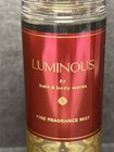 1 Bath   Body Works Luminous Fine Fragrance Mist Body Spray 8 Oz - Ships Today 
