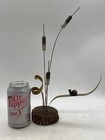 Cool Vintage Winifred Cole Ceramic Brass Sculpture 13 1 2 Inches Tall