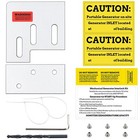 Generator Interlock Kit For Square D Qo   Homeline 150 Or 200 Amp Main Breaker 