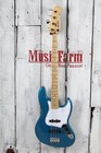 Fender Standard Jazz Bass 4 String Electric Bass Guitar Aqua Marine Metallic