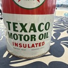 Vintage Texaco 5 Qt Oil Can Advertising Empty