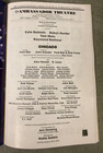 New Broadway Playbill 2026 - Chicago - Alex Newell  Robyn Hurder  Kate Baldwin