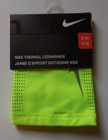 Nike Thermal Fit Legwarmer Adult Unisex Volt silver S m One Pair