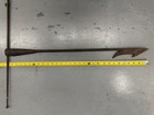 19th C Forged Iron Whaling Harpoon 30    Barbed Maritime Primitive