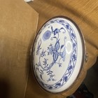 Antique Porcelain Hand Painted Trinket Box