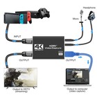 4k Hdmi Usb 3 0 Capture Card 1080p 60fps With Loop Out