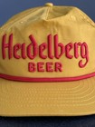 Heidelberg Beer Cap Hat Gold Mustard Red Rope Snapback Osfm Brewery