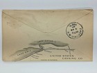 1901 Pan -american Exposition Adv Cover Us Canning Co Buffalo Ny Map Postmark 