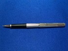 Parker 180 Fountain Pen Silver Stripe