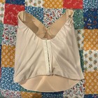 David s Bridal White Strapless Seamless Bustier Corset Bra 36b