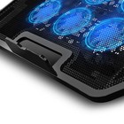 Laptop Cooler With Led Light Dual Usb Notebook Pc Cooling Pad Computer
