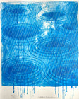 David Hockney Lithograph   Rain   Original Signed Coa Pencil Numbered