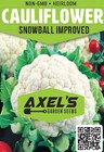 Snowball Improved Cauliflower Heirloom Non-gmo Seeds