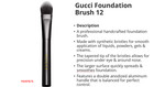 Gucci Makeup Brush Full Set Of 9   Limited Edition 