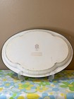Vintage Daher Floral Metal Tray 1971 England Oval Serving Tray 20   