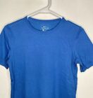The Nike Tee Dri-fit Shirt Boys Size Medium 10-12 Solid Blue Short Sleeve Nwot