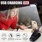 Usb Rechargeable Small Table Led Reading Book Light Flexible Clip Desk Lamp Usa