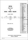 Dodge Power Wagon Parts Book 1947 1948 1949 1950 1951 1952 1953 1954 1955 1956
