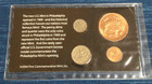 Philadelphia Mint Collection 2004 1969 Souvenir Coin Medal Set Quarter Dime Cent