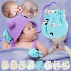 12 Pairs Newborn Baby Boys Girls Mittens 100  Cotton No-scratch Gloves Infant