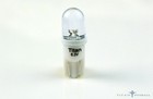  10 Pack  - 6 3 Volt Led Bulb Clear 555 Wedge Base  t10  Pinball - Cool White