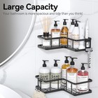 Shower Caddy Shelf Bathroom Corner Bath Storage Holder Organizer Triangular Rack