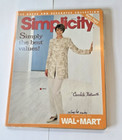 Simplicity Pattern Counter Catalog Spring 1998 Rare Walmart Edition W  Plastic