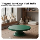 Rotating Turntable With Pedestal Long-lasting For Art Classroom  Potters