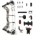 Rh Compound Bow 30-70 Lbs 75  Let-off Adult Archery Hunting Shooting Target