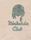 1950 s Paper Bar Napkin Minikahda Club Golf Minneapolis Minnesota