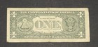 2013  1 Dollar Bill With Serial Number A77118747d And Ink Error On    1   