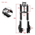 Inverted Forks Suspension Disc Brake Xr50 Crf50 Sdg Ssr 110 125 Pit Bike H Fk05