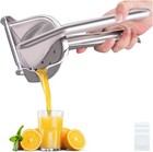Real Stainless Steel Lemon Squeezer Citrus Juicer Hand Press Heavy Duty Manua   