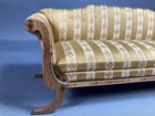 1950s Vintage Chippendale Style Handmade Sofa - 1  12 Scale