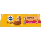 Pedigree Chopped Ground Dinner Wet Dog Food Variety Pack  13 2 Oz Cans  36 Pack 