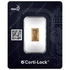 1 Gram Scottsdale Mint  9999 Gold Bar Sealed In Certi-lock   Coa  a379