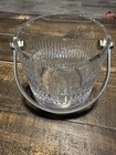 Baccarat Crystal Ice Bucket Serpentine Pattern