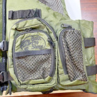 Bass Pro Shops Xx-large Mesh Fishing Vest Life Jacket Model 1800 Dark Green