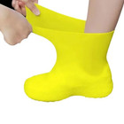 1 Pair Silicone Waterproof Shoe Covers Reusable Anti-slip Rain Boot Overshoes