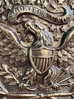 Officer Belt Buckle  post-civil War  1880-1900  Hanover Brass Foundry  New Cast 